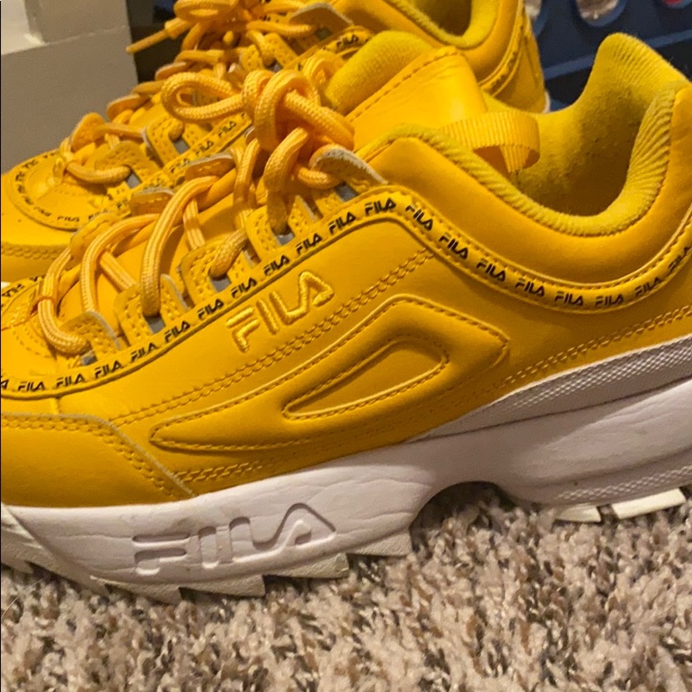 Yellow fila